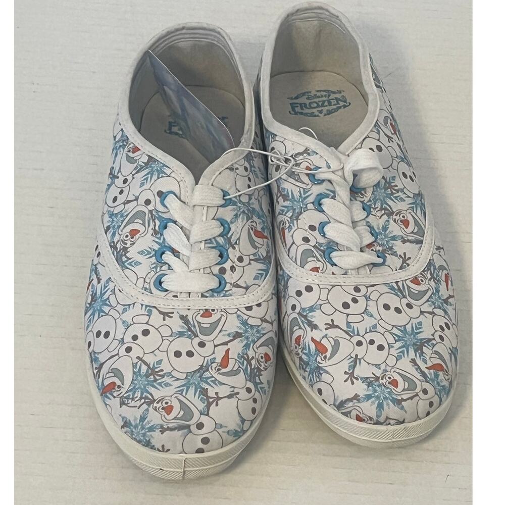 NWT Women's Disney Frozen Casual Flat‎ Shoes Sneakers Size 9